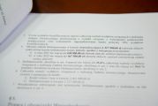 Podpisanie umowy o dofinansowanie budowy sali gimnastycznej w Szkole Podstawowej w Goławinie, 