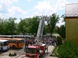 Ćwiczenia strażackie w Gminnym Zespole Szkół w Czerwińsku nad Wisłą, 
