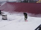 Strażacy walczą z zimą, 