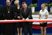 Uroczyste otwarcie hali sportowej w Czerwińsku nad Wisłą - II, 