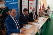 Podpisanie umowy z Zarządem Województwa Mazowieckiego, 