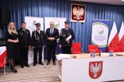 Podpisanie umowy, bryg. Karol Kierzkowski / Komenda Wojewódzka PSP w Warszawie