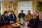 Spotkanie z Mazowieckim Komendantem Wojewódzkim PSP, 